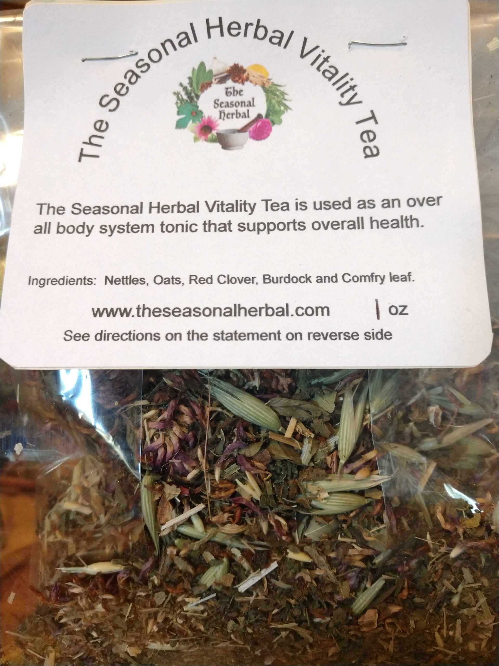 The Seasonal Herbal Vitality Tea